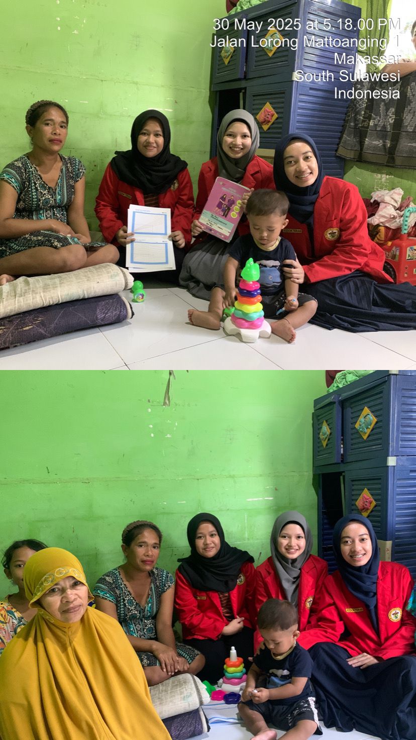 KUNJUNGAN KESEMBILAN - PERMAINAN UNTUK STIMULASI PERKEMBANGAN YUSUF PADA KUNJUNGAN TERAKHIR KAMI